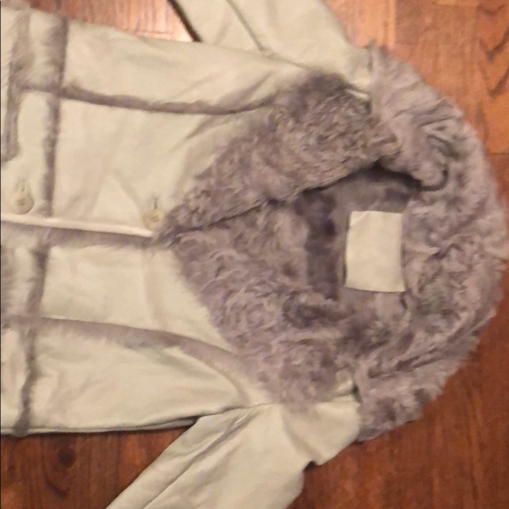 A Real New sheepskin ash coat size small - Picture 2 of 4